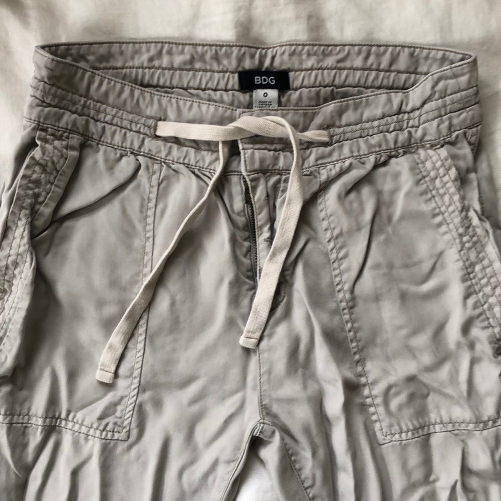 Light grey jogger pants
